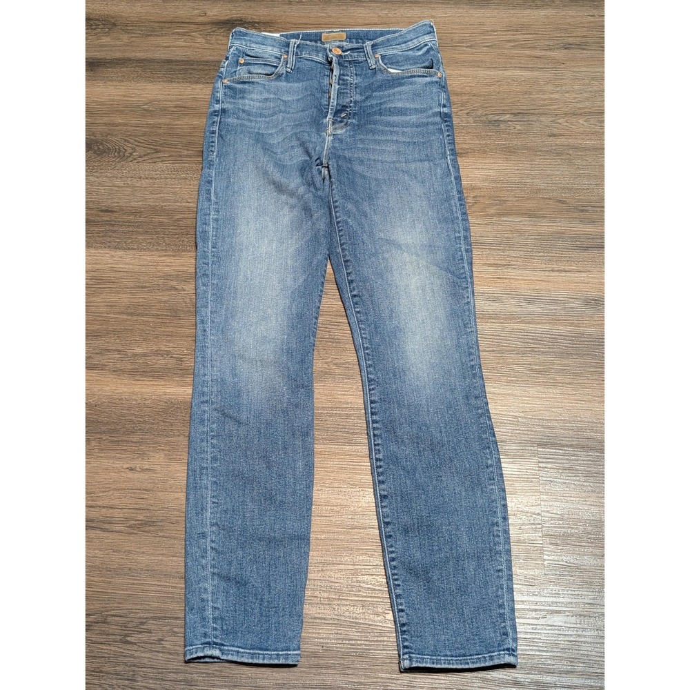 MOTHER The Super Stunner Ankle Jeans Blue‎ High Rise Skinny Size 25